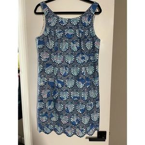 Lilly Pulitzer Aralynn Eyelet Shell Shift Dress